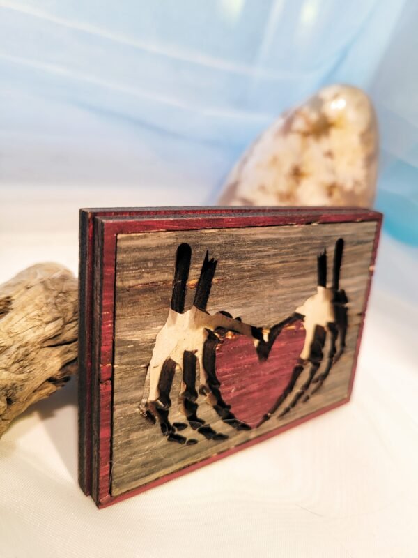 Skeleton Hands Heart - Image 2
