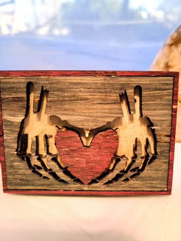 Skeleton Hands Heart - Image 4
