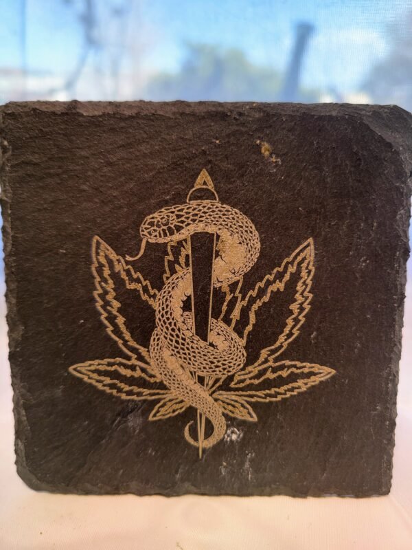 Cannabis Leaf, Blunt & Snake - Image 4