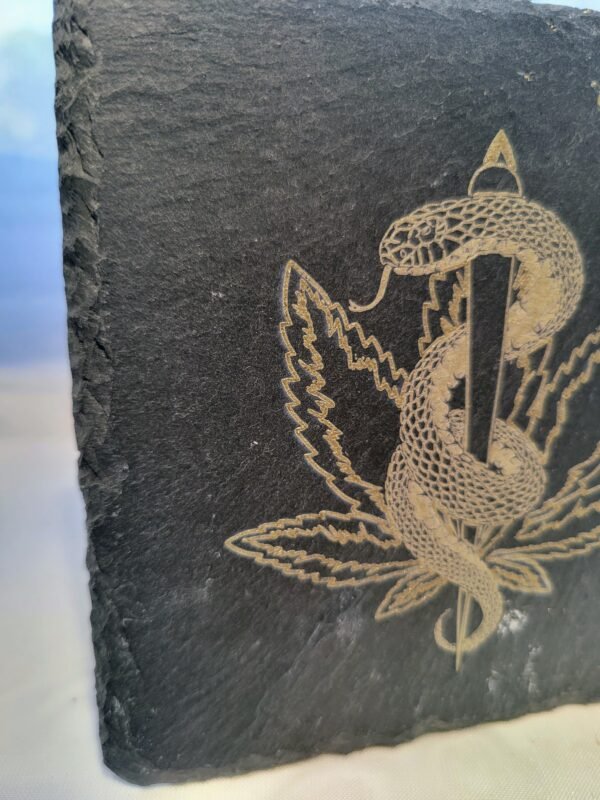 Cannabis Leaf, Blunt & Snake - Image 5