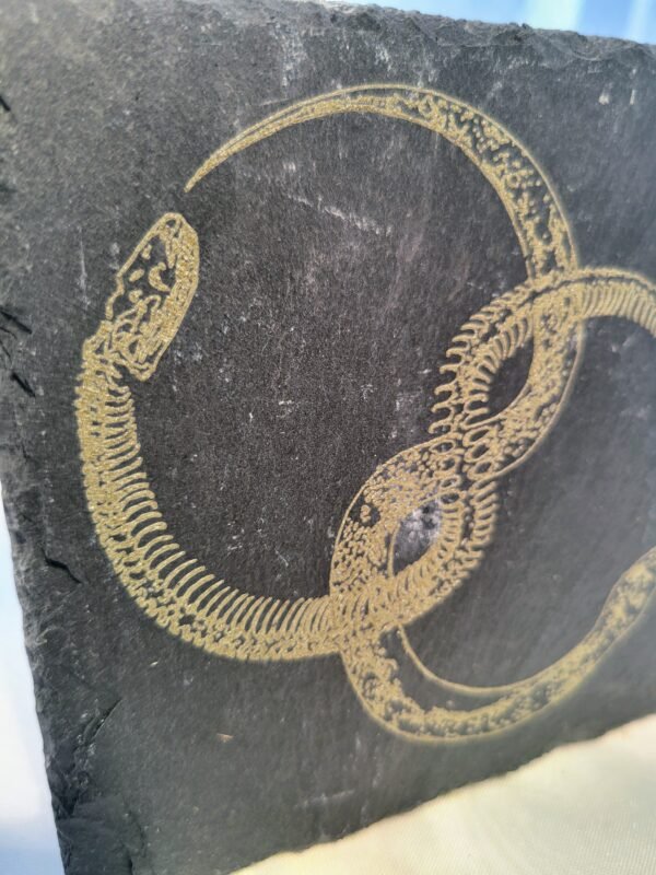 Snake & Skeleton Infinity Loop (burnwork) - Image 7