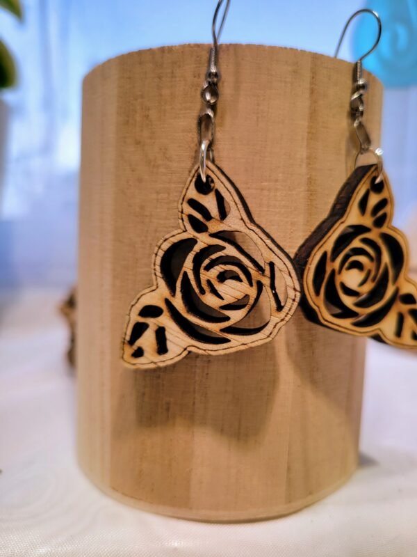 Rose Earrings - Image 2