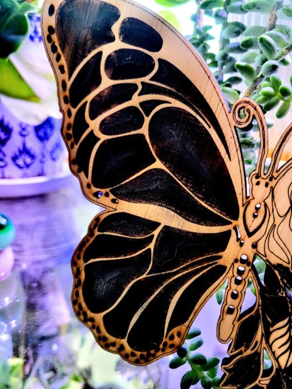 Butterfly with Roses - Image 2