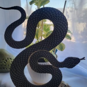Slithering Snake (burnwork)