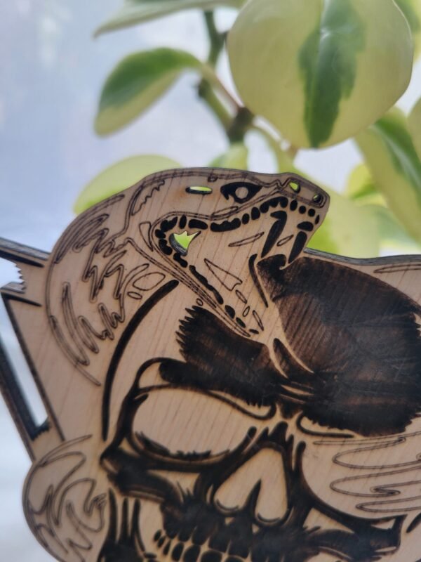 Snake in Skull - Image 3