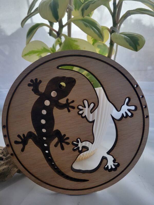 Gecko Yin & Yang (ornate)