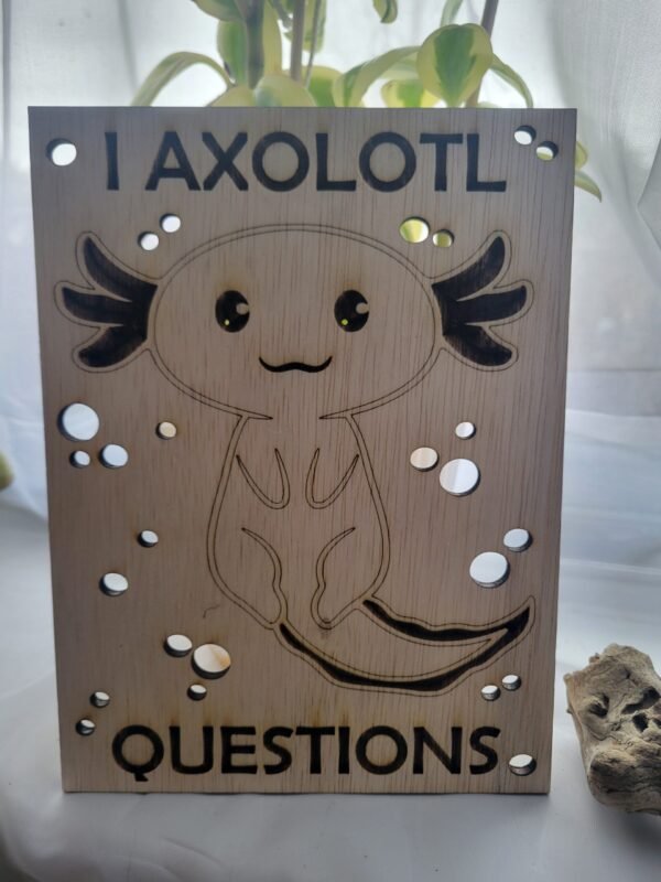 I Axolotl Questions