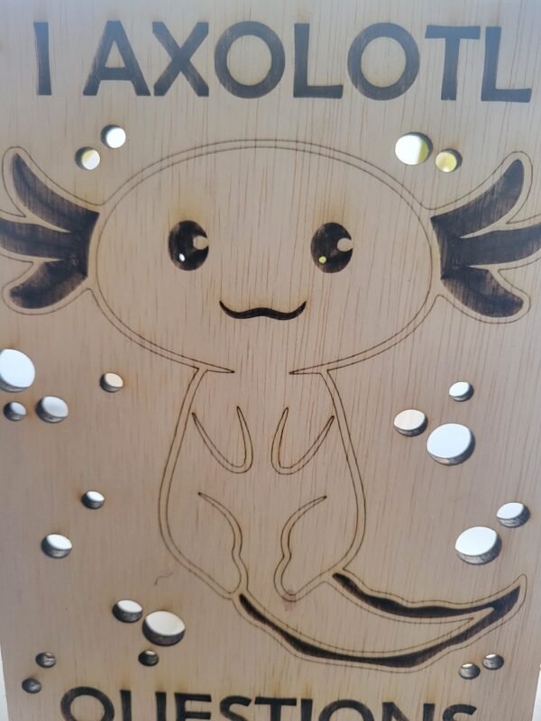 Axolotl with Bubbles (Hanni) - Image 3