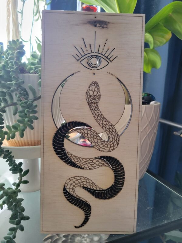Snake with Moon & Eye