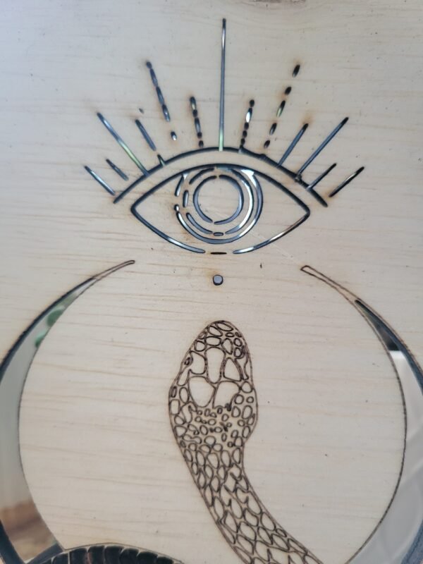 Snake with Moon & Eye - Image 3