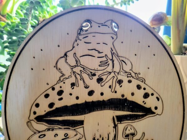 Frog on a Mushroom - Image 3