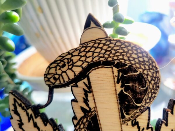 Cannabis Leaf, Blunt & Snake - Image 3