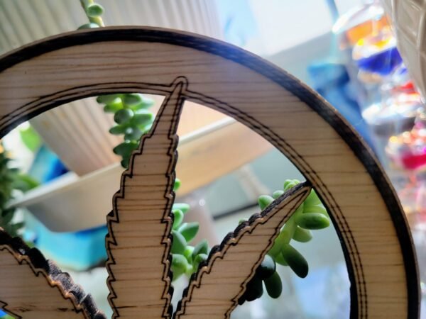 Cannabis Framed in Circle - Image 4