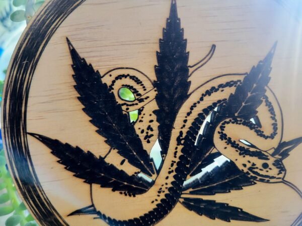 Cannabis Leaf & Snake - Image 2