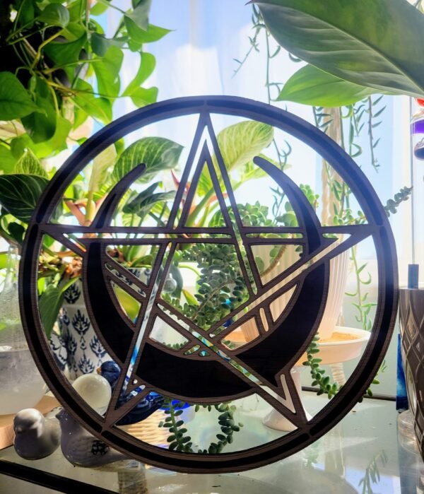 Crescent Moon Pentacle