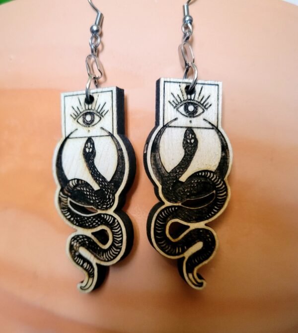Snake with Moon & Eye - Image 7