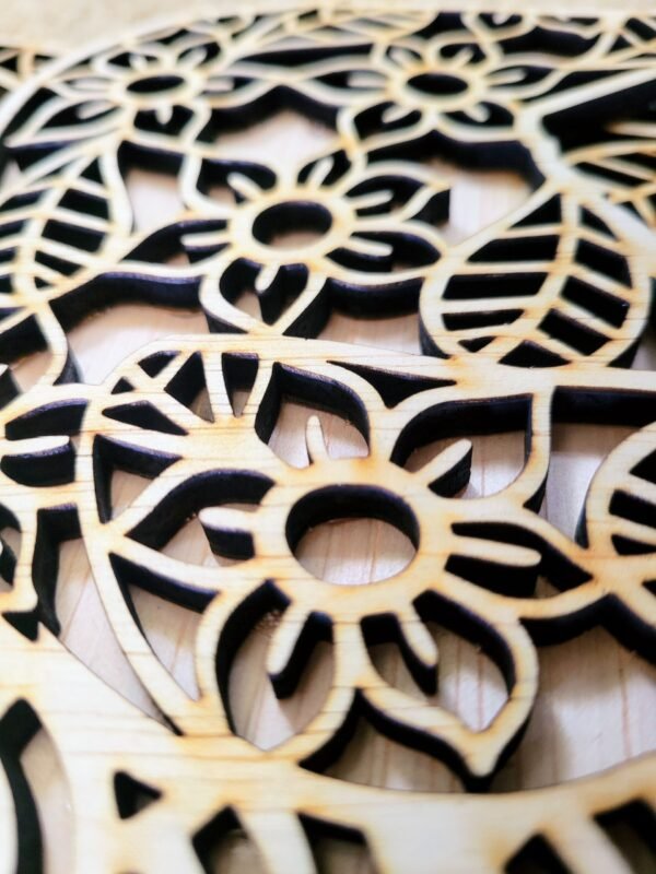 Cat Flower Mandala, Layered - Image 7