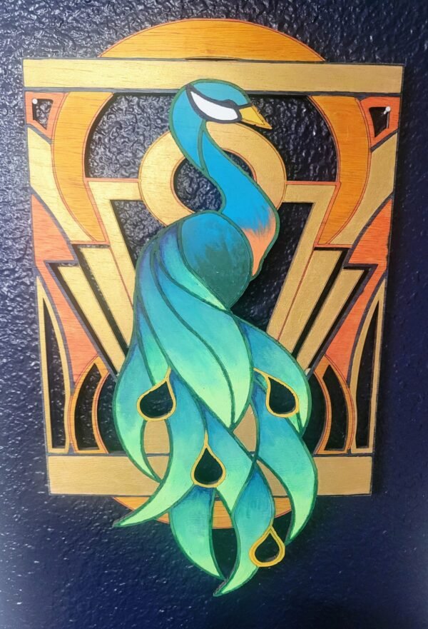 Art Deco Peacock