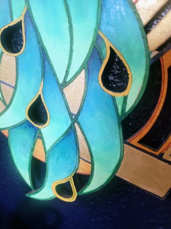 Art Deco Peacock - Image 3